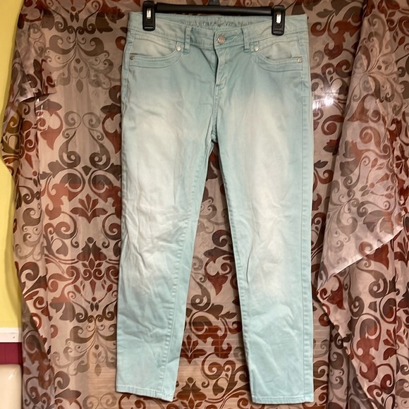 Simply Vera Vera Wang Denim - Woman’s Stonewashed Teal Simply Vera Vera Wang Jeans